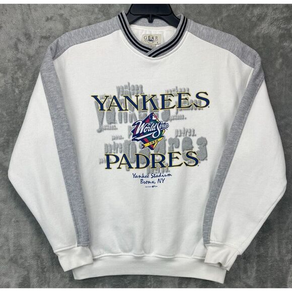 Vintage Rare Men's 1998 New York Yankees Sweatshirt Sz Large World Series Champs - Picture 1 of 10